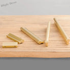 6pcs Solid Brass Cabinet Handles and Knobs – European Wardrobe Pulls and Drawer Bars Pulls