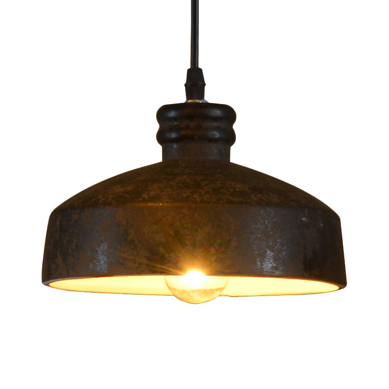 Grace’s 1 - Light Ceramic Pendant Lamp - Contemporary Black Hanging Light For Dining Room Lighting