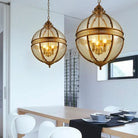 Vintage Loft Globe Pendant Lights - Retro Outdoor Lighting For Garden And Yard