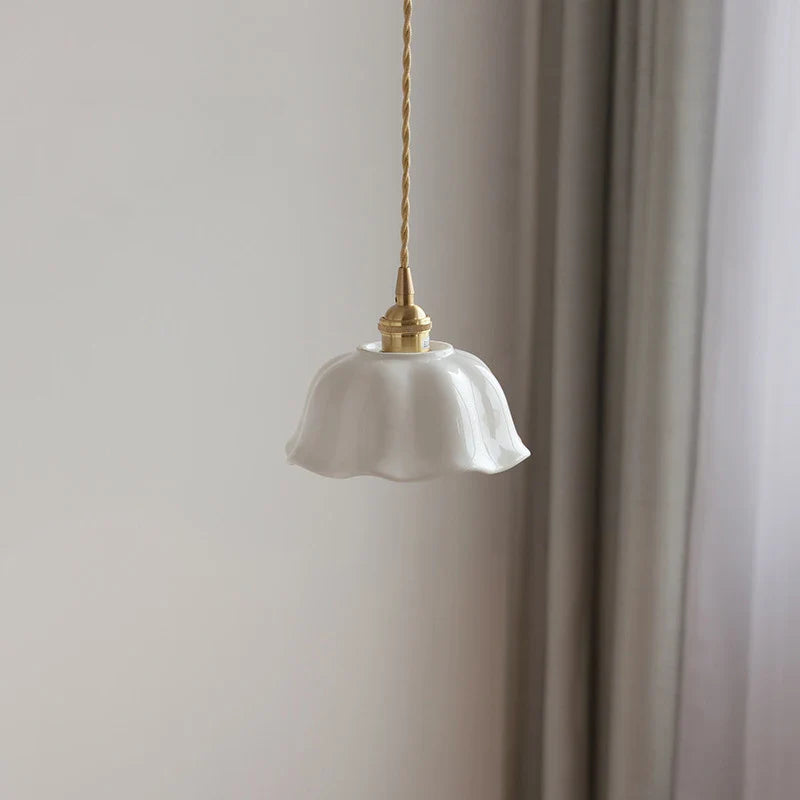 Nordic Led Ceramic Pendant Lights - Stylish Lighting For Living Room Bedroom Kitchen And Cafe