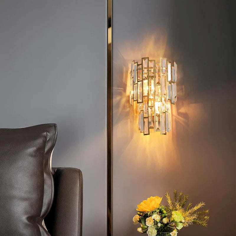 Natalia’s High - Quality Bedroom Bedside Lamp - Elevate Your Space With Postmodern Elegance Wall