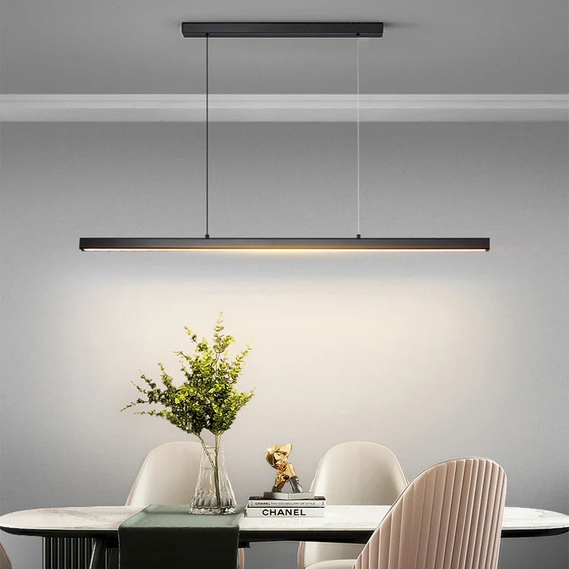 Modern Minimalist Led Chandelier - Perfect For Dining Tables Cafes Bars And Living Room Lighting