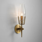 Chic Nordic Villa Led Wall Lamps - Indoor Bedroom Lighting With Industrieel Design And Clear Glass