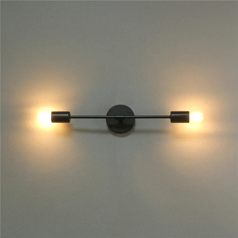 Modern Iron Double Head Wall Lamps - Stylish Led Lights For Aisle Living Room And More Wall Lamp