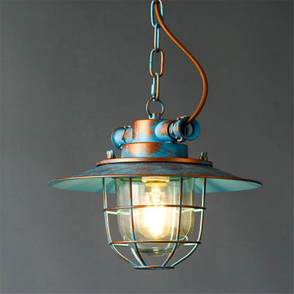 Industrial Led Pendant Light - Vintage Charm For Dining Bar And Loft Spaces Lights