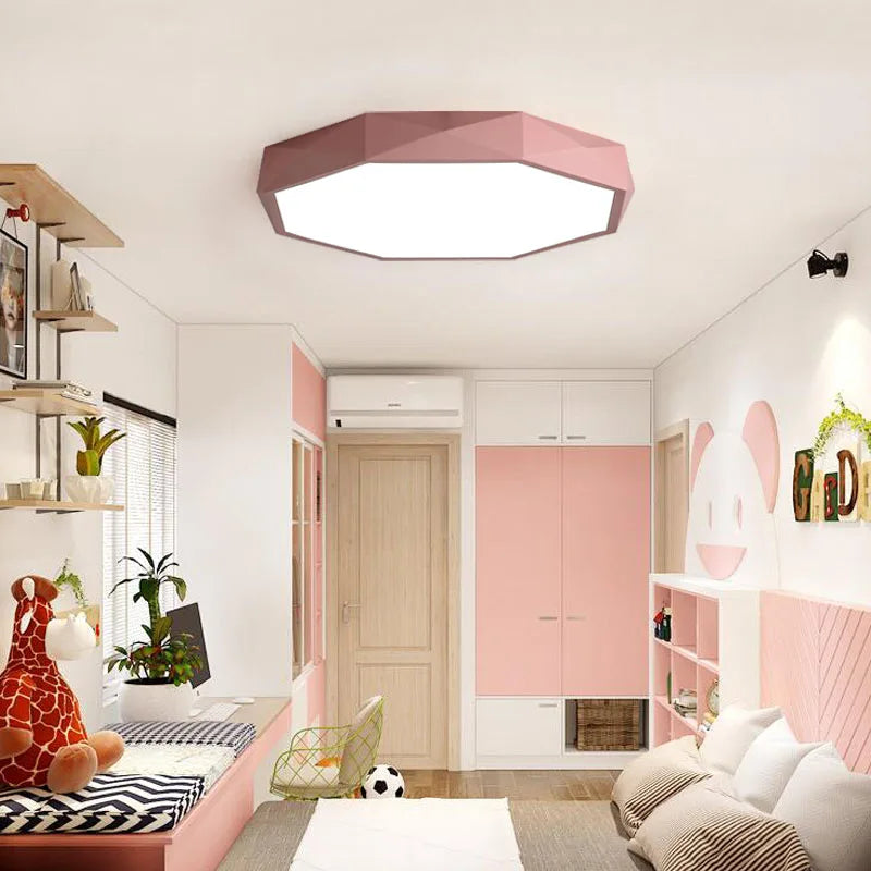 Modern Led Ceiling Lamp - Surface Mounted Light For Living Room Bedroom Kids Room And Kitchen