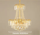 60Cm Lustres Chandeliers - Elegant Home Decor For Living Rooms Dining And Restaurants Chandelier