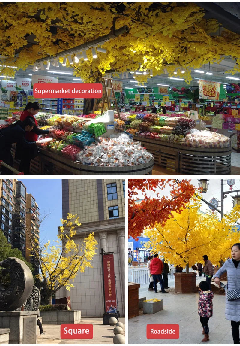 Dlight Decor Ginkgo Branches for Elegant Floral Styling