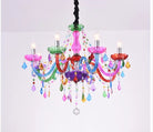 Bohemian Tiffany Style Crystal Chandelier - Vibrant Home Decor Lighting Chandelier