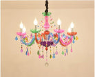 Bohemian Tiffany Style Crystal Chandelier - Vibrant Home Decor Lighting Chandelier