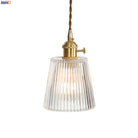 Nordic Glass Pendant Light - Elegant Copper Fixture For Dining And Living Spaces Lights