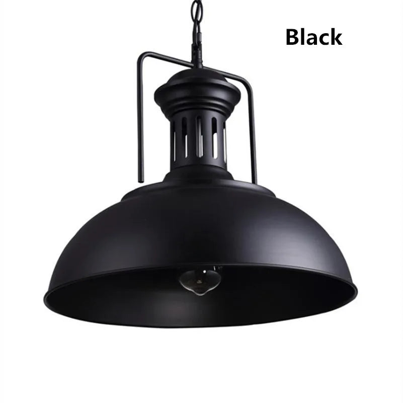 Vintage Country Loft Pendant Light - Illuminate Your Villa Cafe Bookstore Or Pub With Industrial