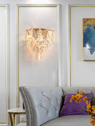 Luisa’s Light Luxury Crystal Wall Lamp - Elevate Your Living Spaces With Modern Elegance Wall Lamp