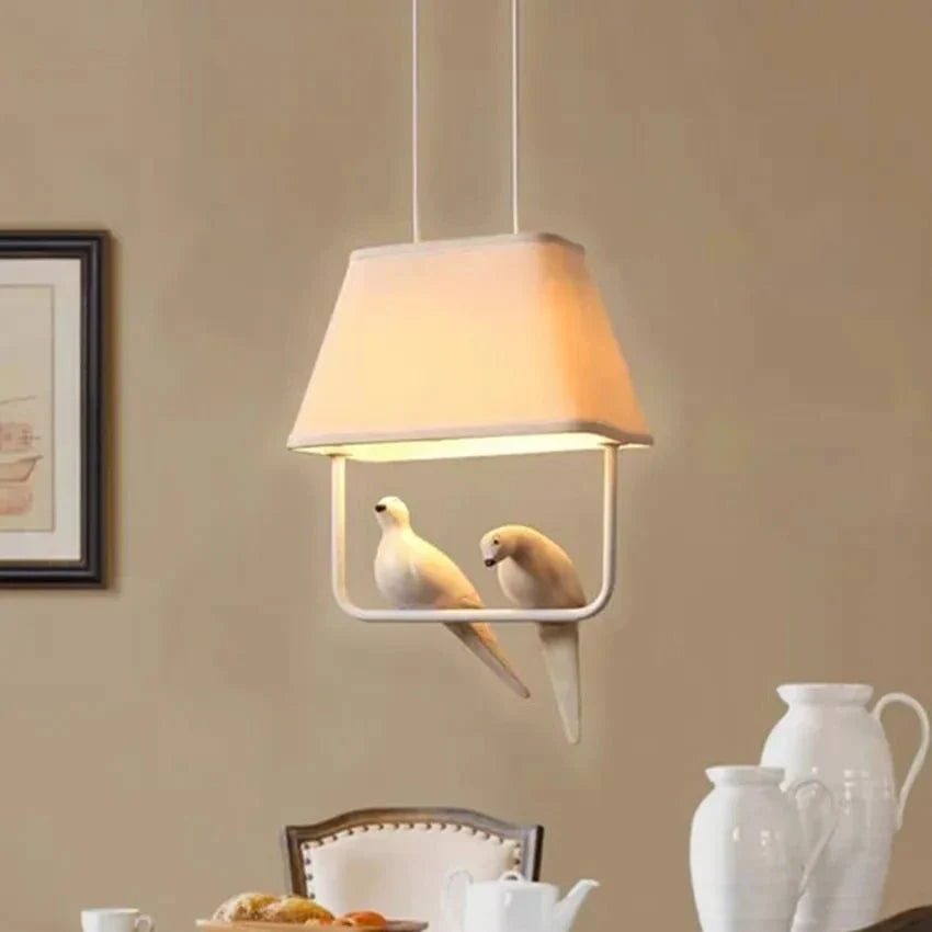 Creative Bird Pendant Lights - Simple Japan Style Chandelier For Ceiling Light In Study Dining Room