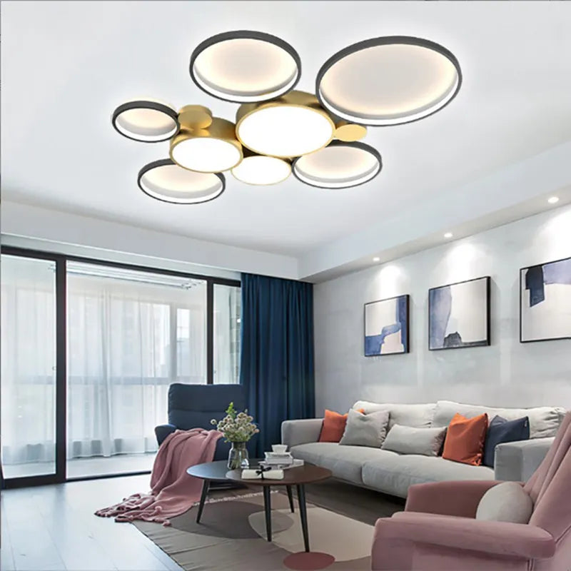 New Nordic Led Ceiling Light - Modern Interior Decoration For Living Room And Bedroom Ceiling Light