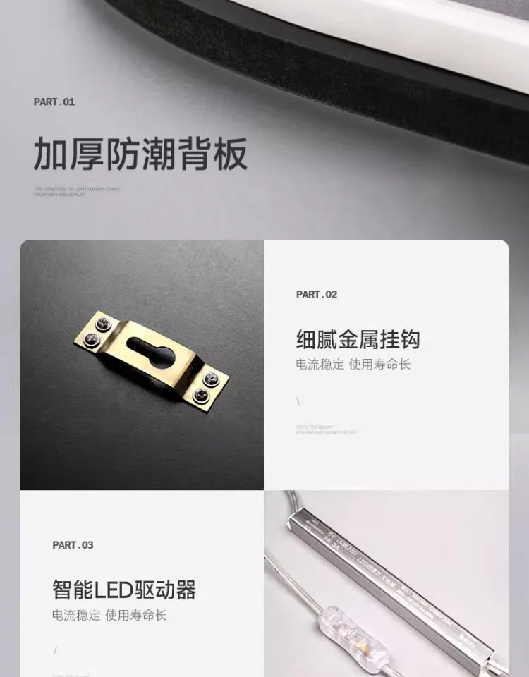 Dlight Decor Nordic Clock Wall Art for Modern Homes Wall Art