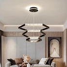 Led Chandeliers For Modern Dining Rooms - Stylish Indoor Lighting With Ceiling Lamp Pendant Lights