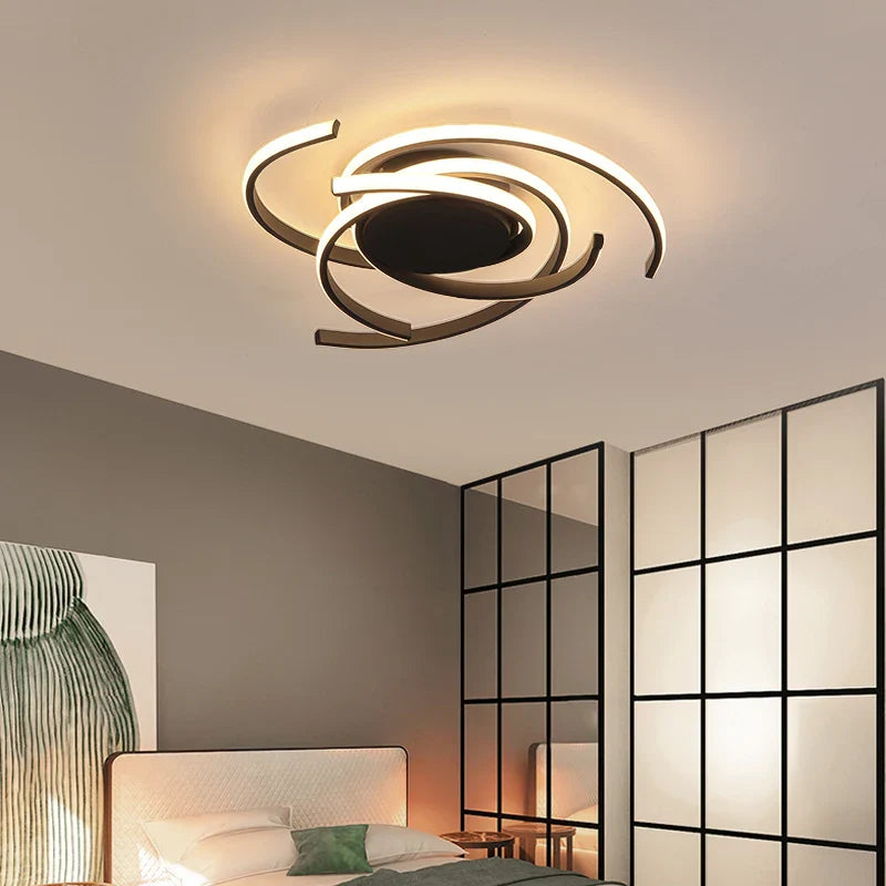 New Led Chandelier - Ideal For Living Room And Bedroom Modern Ceiling Lamp Elegant Lighting Fixture