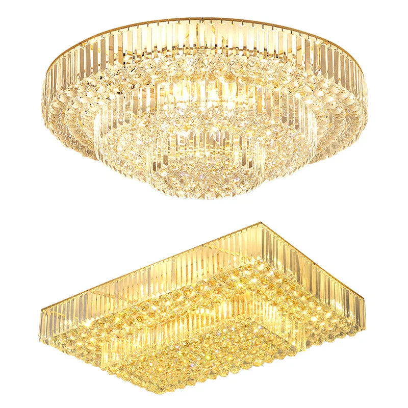 Dimmable Led Ceiling Lights - Classical Elegance With Remote Control For Living Room Decor Ceiling