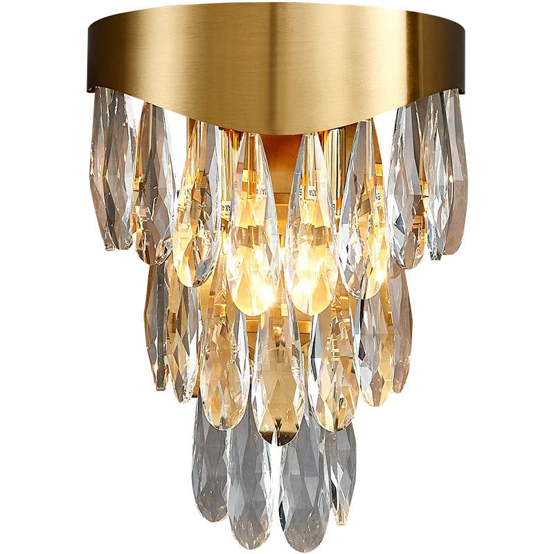 Gianna - Luxury Crystal Wall Lamp For High - Quality Home Decor Wall Lamp