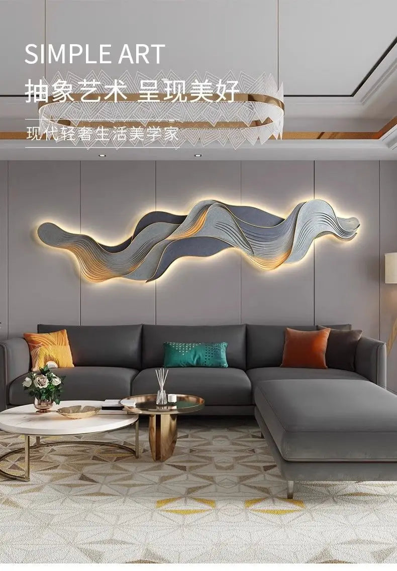 Dlight Decor Mountain LED Wall Art Light Panel Wall Art