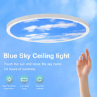 Sky Smart Lamps Led Ceiling Light Fixture - Moon Lights With App Remote Control Ideal For Living