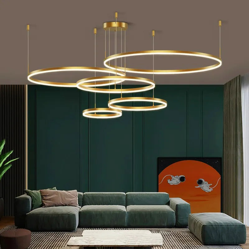 Nordic Modern Led Living Room Chandelier - Stylish Lighting For Rooms Bedrooms And Home Decor