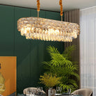 New Modern Crystal Ceiling Lamp - Light Luxury Design For Living Dining And Bedroom Spaces Ceiling