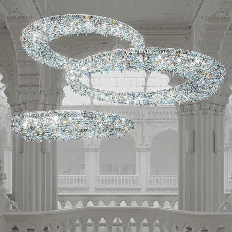 Modern Led Bird’s Nest Ceiling Chandeliers - Captivating Elegance For Villas And Living Spaces