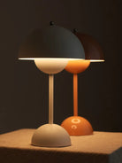 Nordic Retro Mushroom Table Lamp - Touch Control Led Desk With Usb Plug