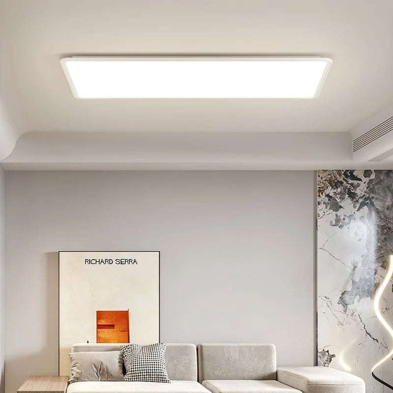 Living Room Ceiling Light - Modern Minimalist Lighting Fixture Ultra - Thin Nordic Bedroom Indoor