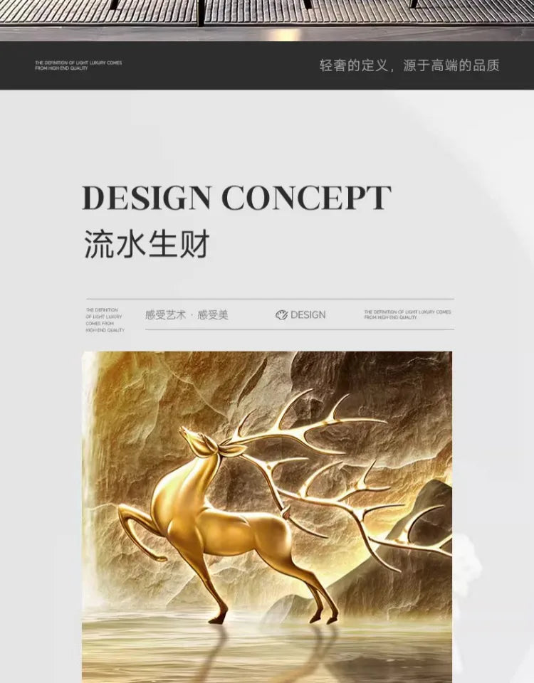 Dlight Decor Nordic Clock Wall Art for Modern Homes Wall Art