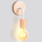 Ella’s Vintage Industrial Wood Wall Lamp Wall Light