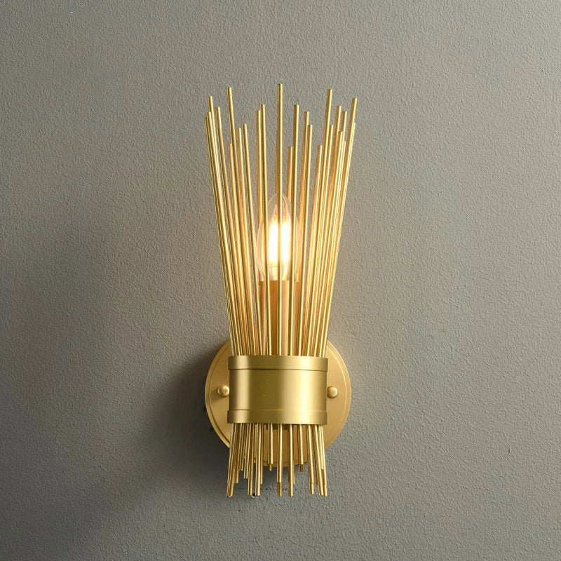 Julio’s Modern Style Brass Wall Lamp - Elegant Lighting For Your Living Spaces Wall Lamp