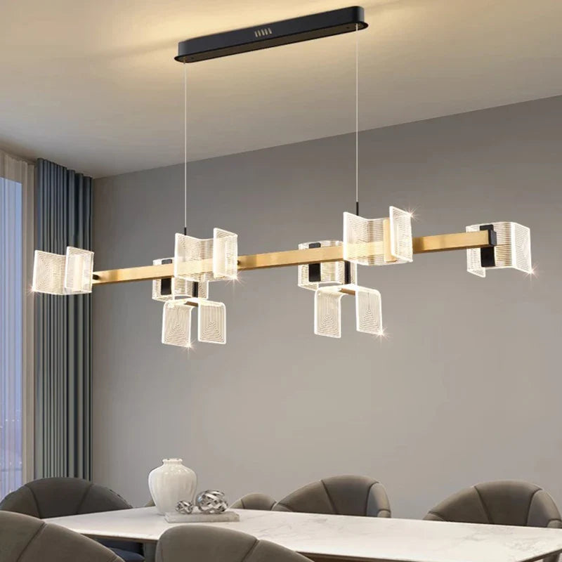 Contemporary Led Chandelier Pendant Lights - Stylish Indoor Ceiling Lighting Fixture