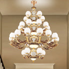 European Style Large Chandelier - Elegance For Living Rooms Hotels Villas And Grand Hallways