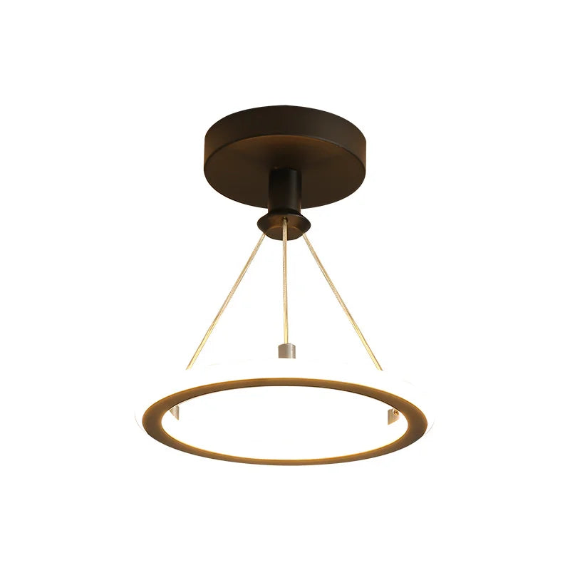 Aisle Entrance Way Corridor Led Ceiling Light - Modern Nordic Round Bistro Lamp Ideal For Indoor