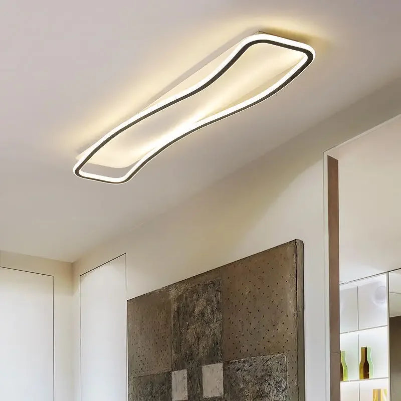 Modern Led Aisle Ceiling Light - Ideal For Corridor Living Room Dining And Bedroom Chandelier Home