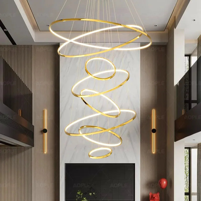 Home Decoration Pendant Lamp With Led Lights - Versatile Chandelier Lighting For Living Rooms