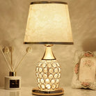 European - Style Crystal Table Lamp - Inspired Modern Bedroom Warmth And Romance