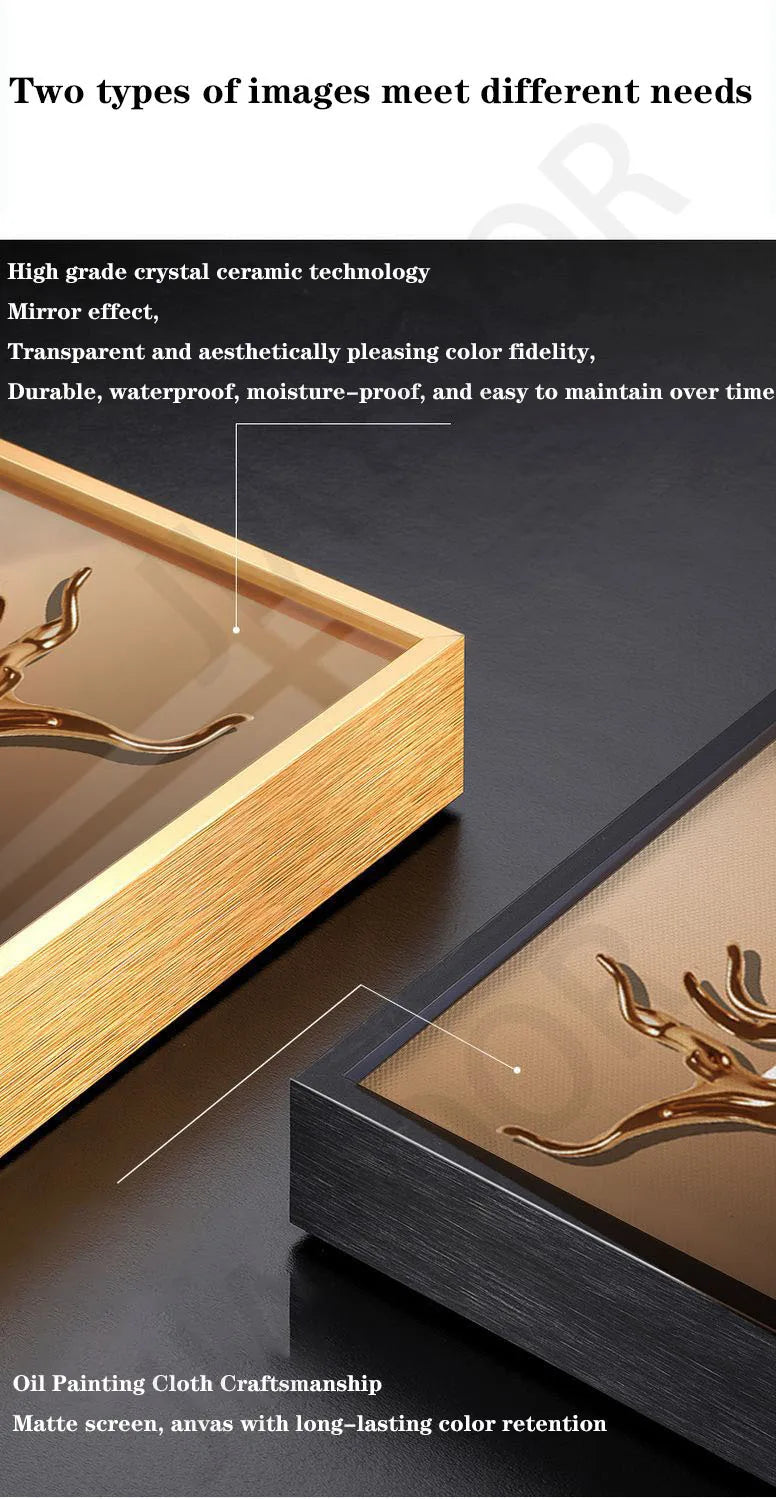 Dlight Decor Wall Clock Lamp with Crystal Glow Wall Art