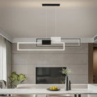 Sleek Led Rectangular Pendant Lights - Contemporary Lighting For Living Dining Kitchen And More