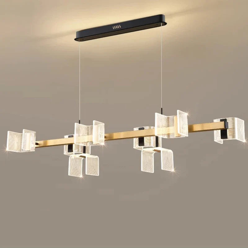 Contemporary Led Chandelier Pendant Lights - Stylish Indoor Ceiling Lighting Fixture