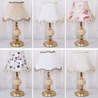 Modern European Vintage Fabric Table Lamp - Stylish Lighting For Bedroom Living Room And More