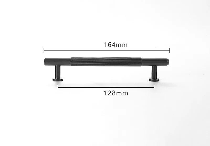 Gold Brass Cabinet Handles – Liner Knobs and Kitchen Drawer Bar Pulls for Furniture pearl gray 164mm Handles