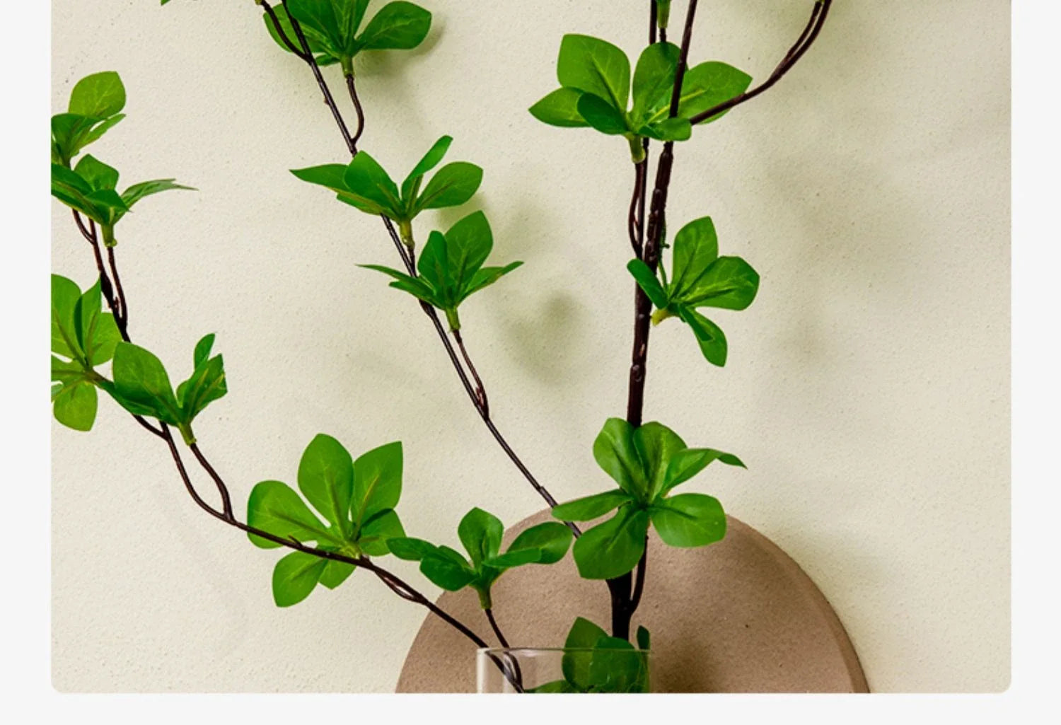 Dlight Decor LED Green Vase Wall Light for Hallways Wall Art