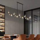 Exquisite Crystal Pendant Lights - Elegant Indoor Lighting For Dining Rooms And Salons