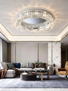 Simple Modern Clean Crystal Ceiling Lamp - New Design Light Luxury For Living Rooms And Bedrooms