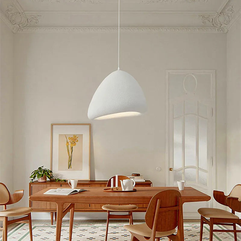 Nordic Minimalist Wabi Sabi Led Pendant Light - Perfect For Restaurants Cafes Living Rooms And