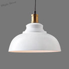 Aaliyah - Adjustable Industrial Dome Pendant Light Lighting